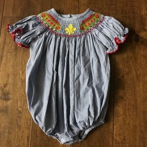 Krewe Baby Girl Dressy Bubble Outift 9 Months